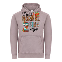 Vintage Zinc i was normal two kids ago Vintage Hoodie - texasbilliewilder