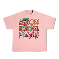 Salmon old school playlist cassette Urban Heavy Tee - FaDigitalArtStudio