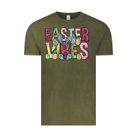 Easter Vibes Easter Day Vintage Tee | Teevron