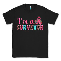 Black i'm a survivor Classic Tee - JahusDesignShop