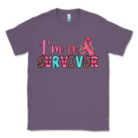 Lavender i'm a survivor Classic Tee - JahusDesignShop