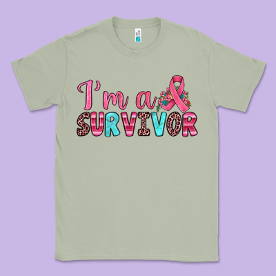I'm A Survivor Classic Tee Designed By Jahusdesignshop
