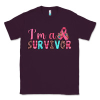 Plum i'm a survivor Classic Tee - JahusDesignShop