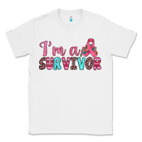 White i'm a survivor Classic Tee - JahusDesignShop