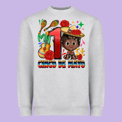 My 1st Cinco De Mayo Heavyweight Sweatshirt Designed By Cts Tumbler Store