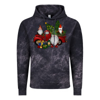 Cloud Black christmas gnomes with truck Vintage Hoodie - RanaPortraitStore