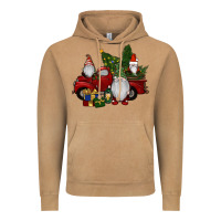 Vintage Camel christmas gnomes with truck Vintage Hoodie - RanaPortraitStore