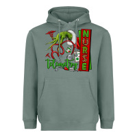 Sage grinch hand telemetry nurse Heavyweight Hoodie - NancyCooperArtShop