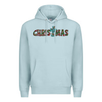 Blue Mist christmas cross Premium Hoodie - AdoDesignShop