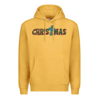 Mustard christmas cross Premium Hoodie - AdoDesignShop