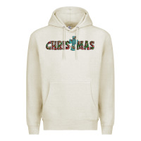 Oatmeal Heather christmas cross Premium Hoodie - AdoDesignShop