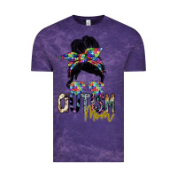 Cloud Purple autism mom Vintage Tee - SublimationCraftShop