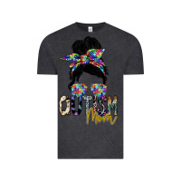 Vintage Black autism mom Vintage Tee - SublimationCraftShop