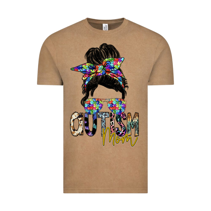 Autism Mom Vintage Tee by SublimationCraftShop | Teevron