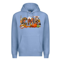 Colony Blue Fall CMA Certified Medical Assistant Premium Hoodie - LillyAllenDesigns