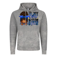 Cloud Rock in my cheer mom era afro messy bun Vintage Hoodie - texasbilliewilder