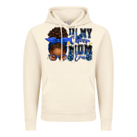 Vintage Artic in my cheer mom era afro messy bun Vintage Hoodie - texasbilliewilder