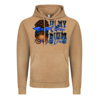 In My Cheer Mom Era Afro Messy Bun Vintage Hoodie | Teevron