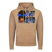 Vintage Coffee in my cheer mom era afro messy bun Vintage Hoodie - texasbilliewilder
