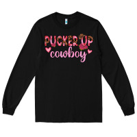 Black pucker up cowboy Long Sleeve Tee - JahusDesignShop