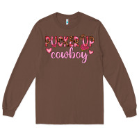 Chestnut pucker up cowboy Long Sleeve Tee - JahusDesignShop