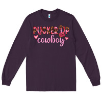 Plum pucker up cowboy Long Sleeve Tee - JahusDesignShop