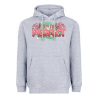 Heather Grey i am not perfect Heavyweight Hoodie - MaliasSmallBusiness