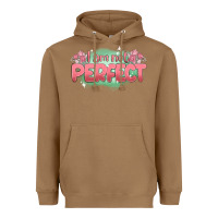 Toasted Coconut i am not perfect Heavyweight Hoodie - MaliasSmallBusiness