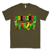 Army Green juneteenth mom Classic Tee - AdoDesignShop