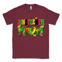 Burgundy juneteenth mom Classic Tee - AdoDesignShop