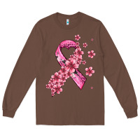 Chestnut pink cancer ribbon Long Sleeve Tee - AdoDesignShop