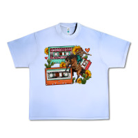 Grape Ice rodeo sunflower cactus cassette Urban Heavy Tee - FaDigitalArtStudio