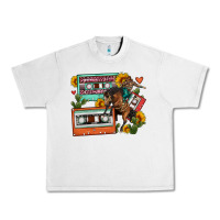 Lunar Rock rodeo sunflower cactus cassette Urban Heavy Tee - FaDigitalArtStudio
