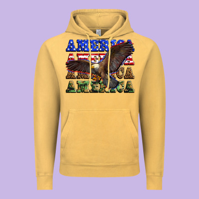America America America America Vintage Hoodie Designed By Zillion Design Studio