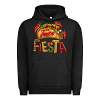 Pigment Black Taco Fiesta Urban Hoodie - texasbilliewilder