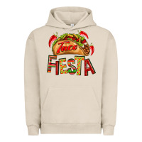 Pigment French Oak Taco Fiesta Urban Hoodie - texasbilliewilder