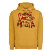 Pigment Peanut Butter Taco Fiesta Urban Hoodie - texasbilliewilder