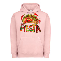 Pigment Salmon Taco Fiesta Urban Hoodie - texasbilliewilder