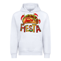 White Taco Fiesta Urban Hoodie - texasbilliewilder