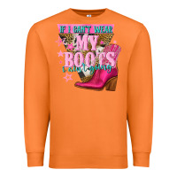 Carrot if i cant wear my boots i aint going Premium Sweatshirt - NancyCooperArtShop