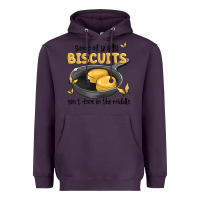 Plum some of yalls biscuits aint done in the middle Heavyweight Hoodie - MaliasSmallBusiness