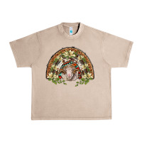 French Oak merino wool ram lily rainbow Urban Heavy Tee - BarkalooDesign