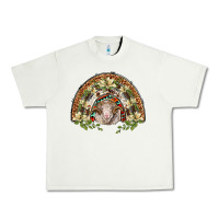 Merino Wool Ram Lily Rainbow Urban Heavy Tee | Teevron