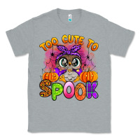 Heather Grey too cute to spook with owl Classic Tee - Artiststas