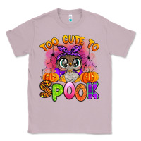 Lilac too cute to spook with owl Classic Tee - Artiststas