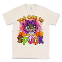 Natural too cute to spook with owl Classic Tee - Artiststas