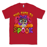 Red too cute to spook with owl Classic Tee - Artiststas