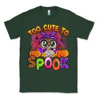 Sports Green too cute to spook with owl Classic Tee - Artiststas