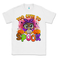 White too cute to spook with owl Classic Tee - Artiststas