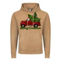 Vintage Camel merry christmas baby sheep trees with truck Vintage Hoodie - RanaPortraitStore